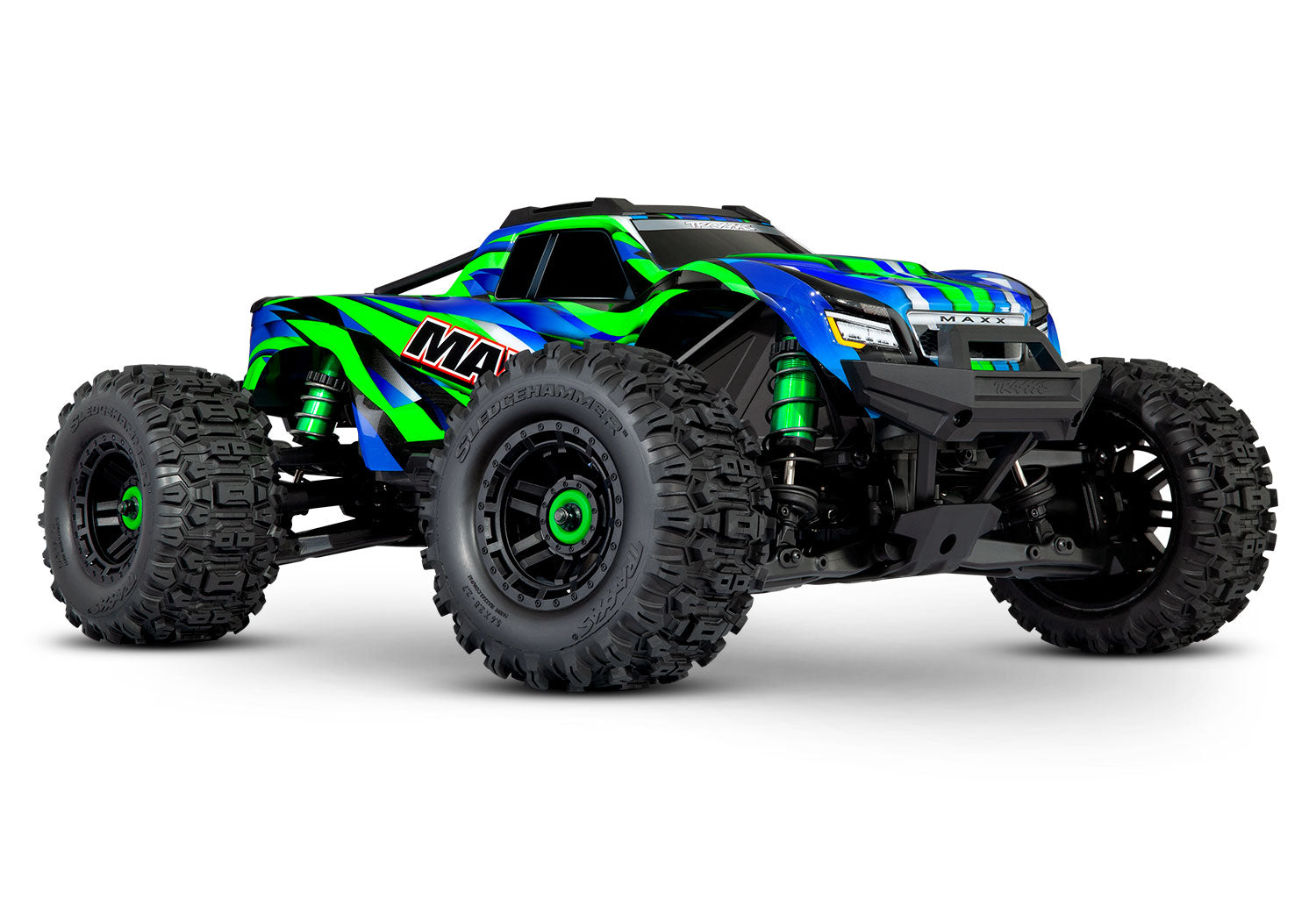 GPM製 TXMW054FRS-G【グリーン】 TRAXXAS 車種別適合 WIDE MAXX（89086