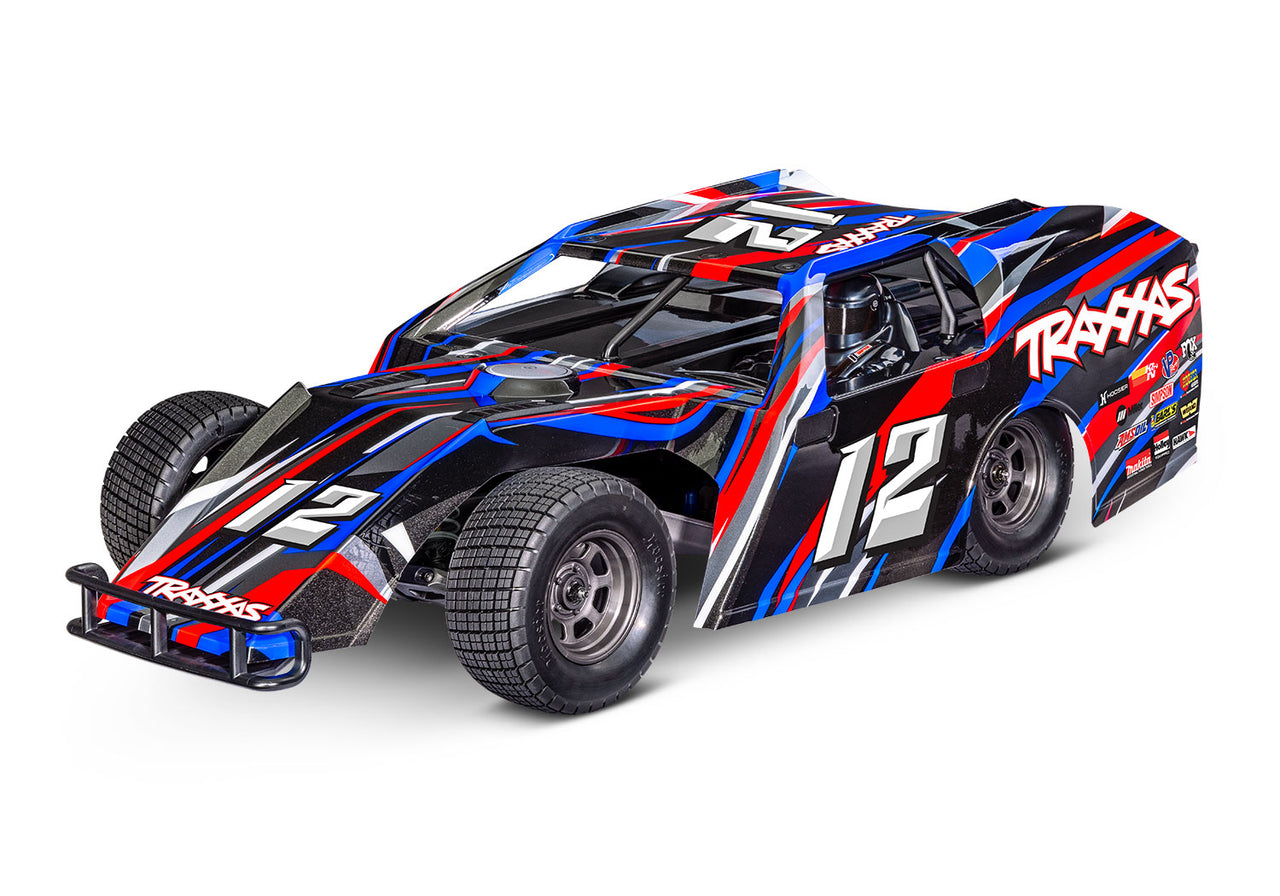 TRA104354-74 Traxxas 1/10 MudBoss BL-2S with Clipless Body - Red [in store : 21/06 - Online : 5/07]