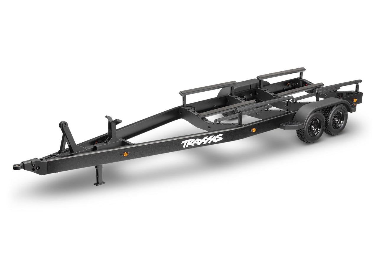 TRA10650 Traxxas Tandem-Axle Boat Trailer Navy 10, Assembled with hitch