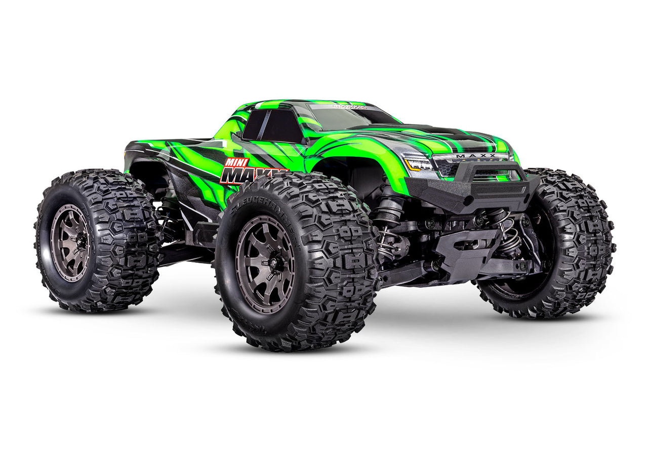 107154-1GREEN Traxxas Mini Maxx BL-2S - Vert