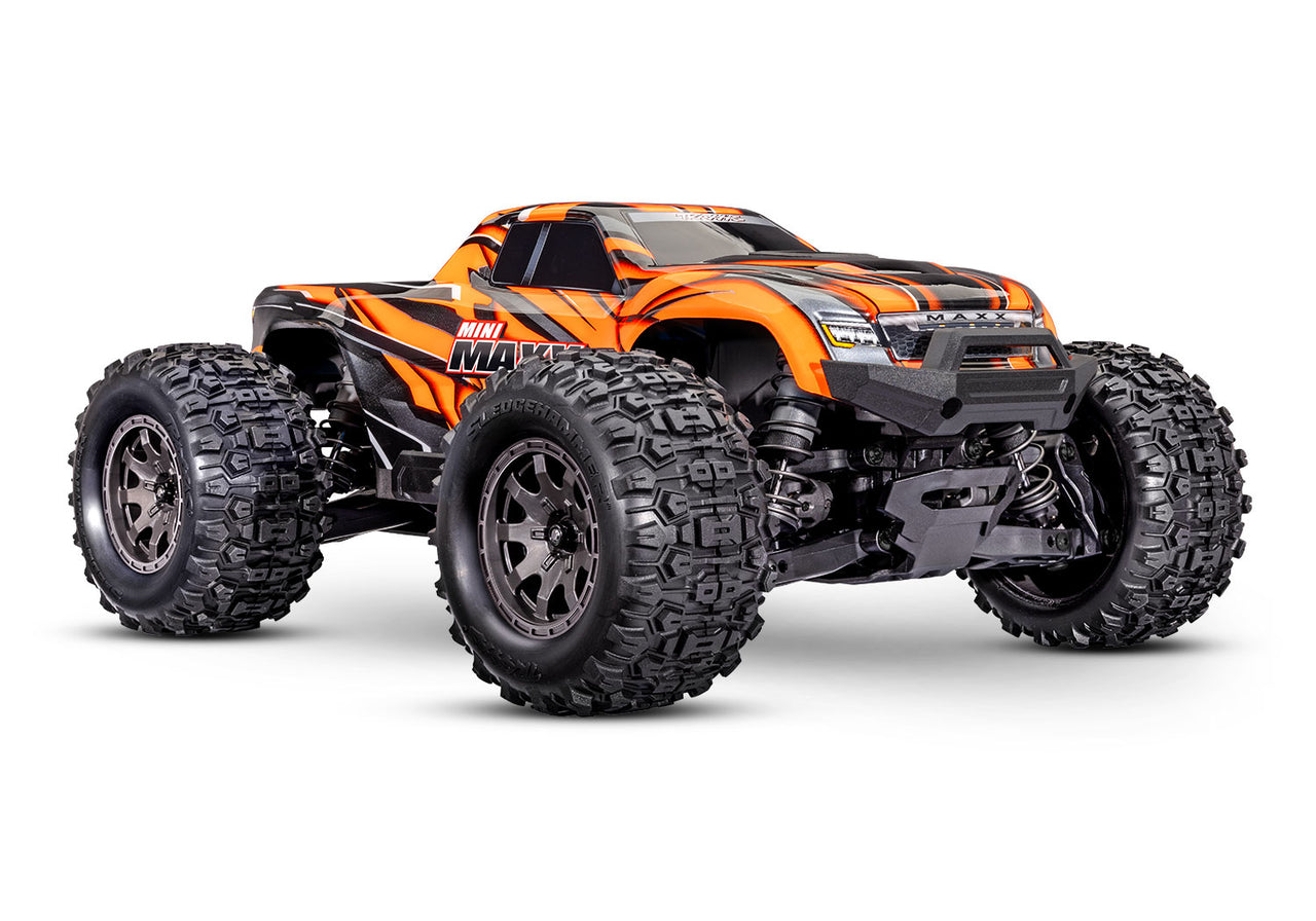 107154-1ORANGE  Traxxas Mini Maxx BL-2S - Orange