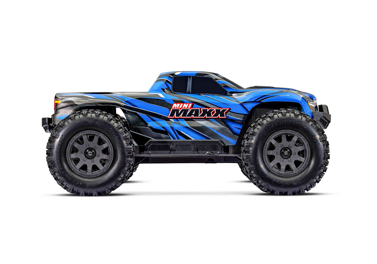 107154-1BLUE Traxxas Mini Maxx BL-2S - Blue