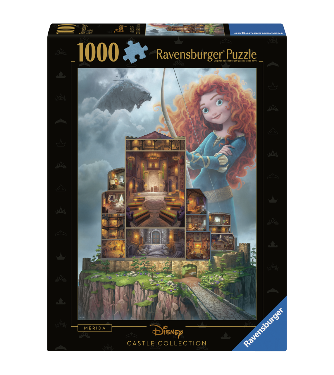 Disney Castle: Merida 1000-Piece Puzzle