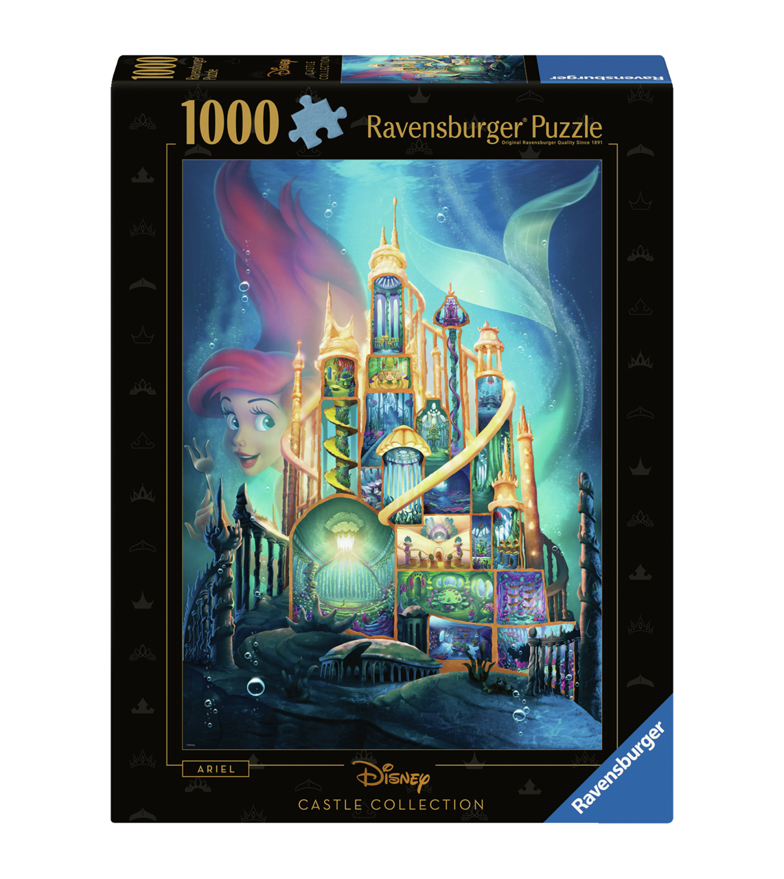 Disney Castle: Ariel 1000-Piece Puzzle