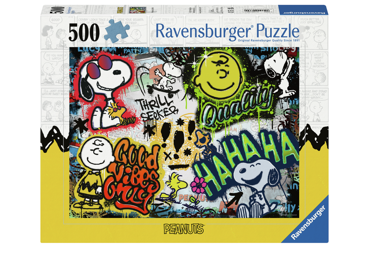 Peanuts Graffiti 500-Piece Puzzle