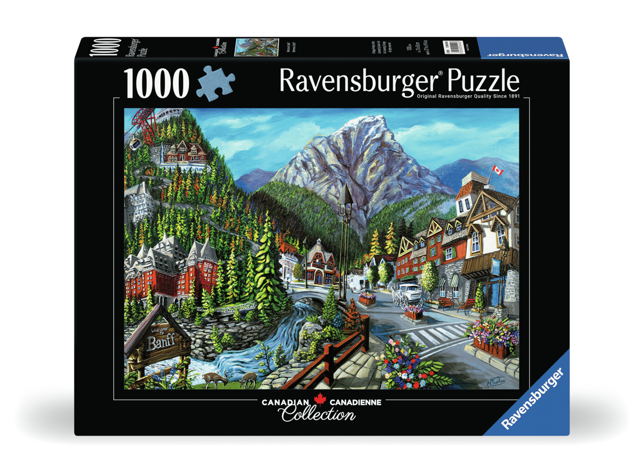 Bienvenue au puzzle de 1000 pièces de Banff