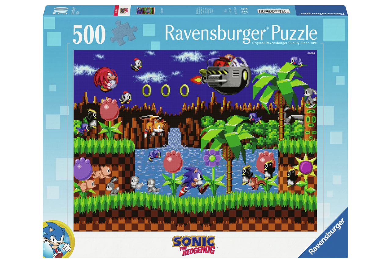 Sonic the Hedgehog 500-Piece Puzzle