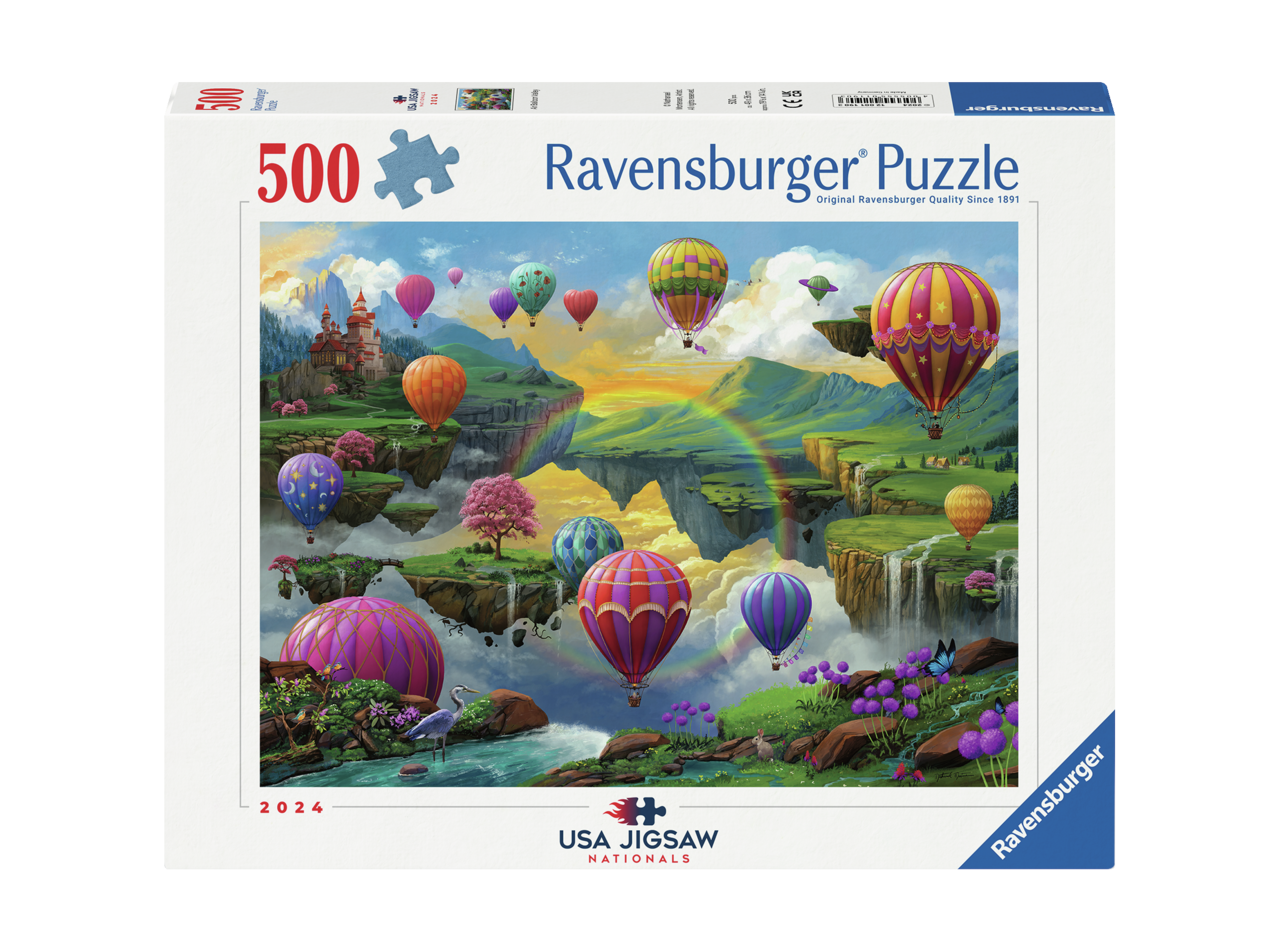 Air Balloon Valley 500-Piece Puzzle