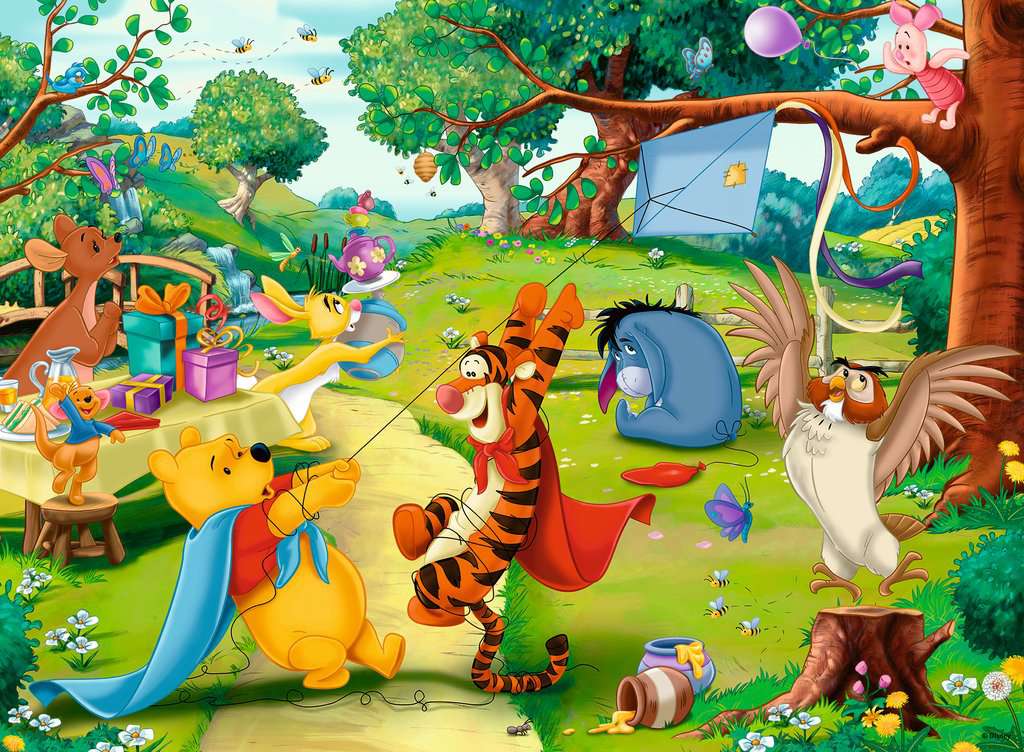 Winnie the Pooh to the Rescue 100-Piece Puzzle XXL