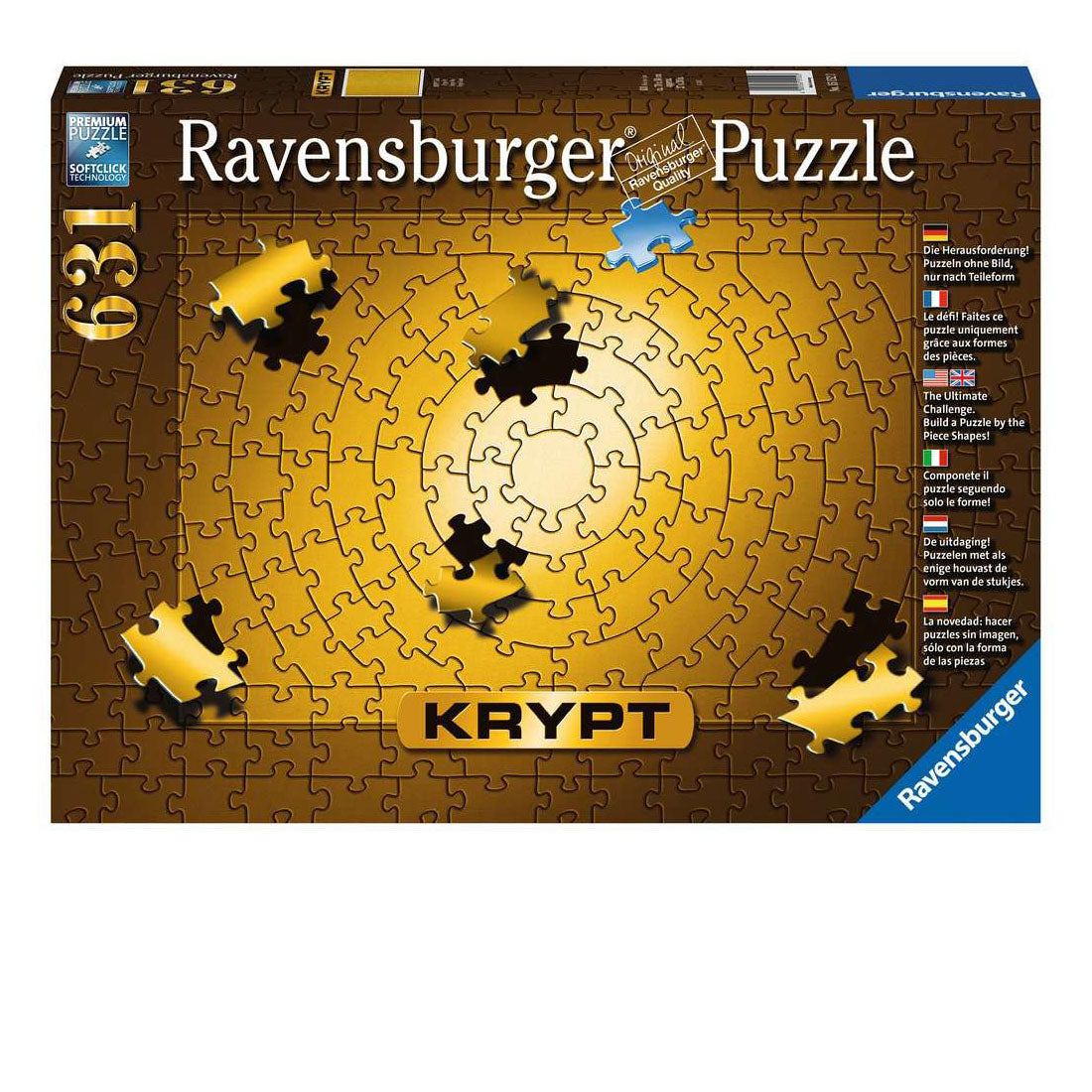 Puzzle Krypt Gold 631 pièces ancien