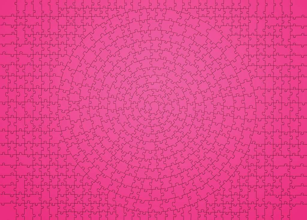 Puzzle Krypt Pink 654 pièces ancien