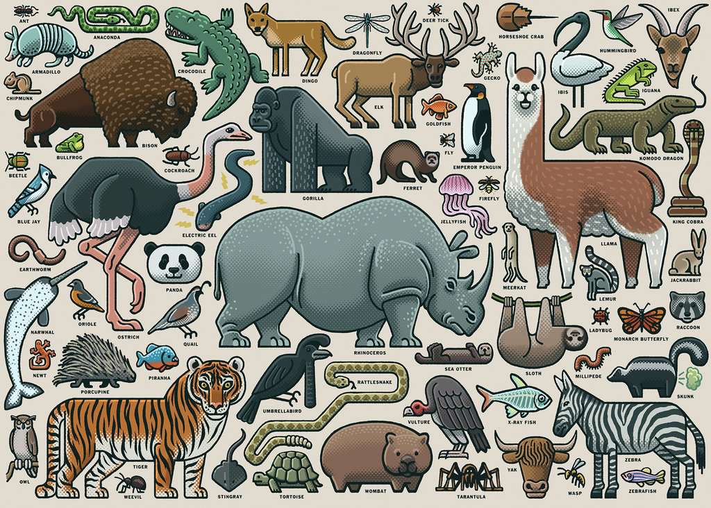 Puzzle 1000 pièces "You Wild Animal"