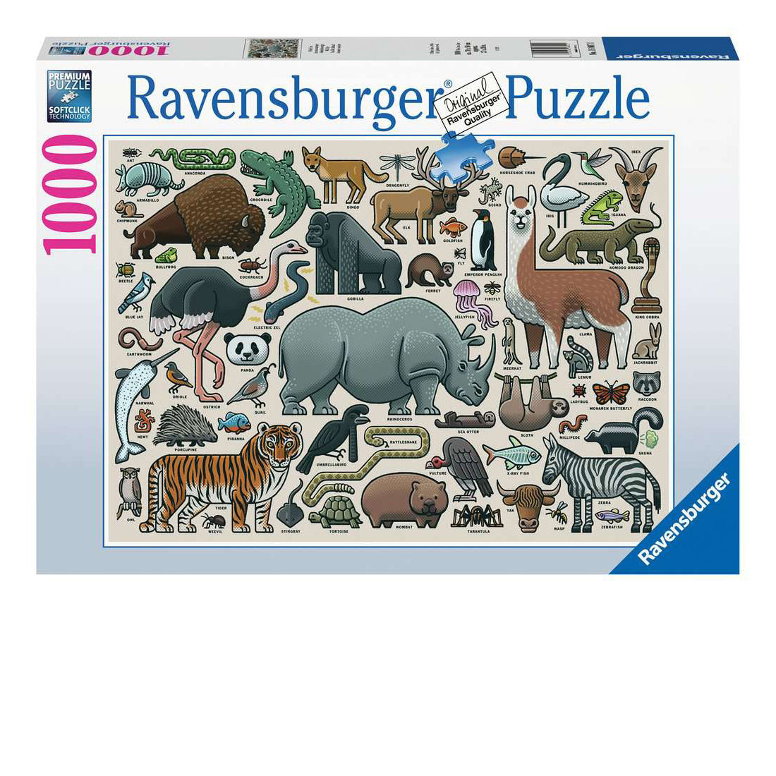 Puzzle 1000 pièces "You Wild Animal"