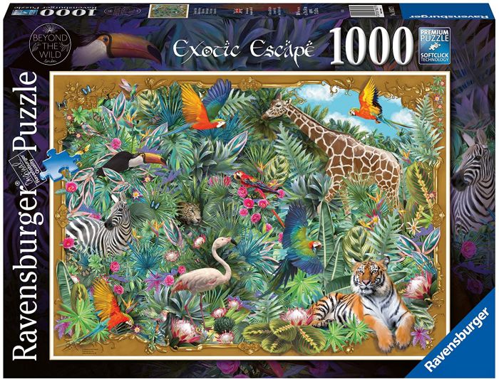 Exotic Escape 1000-Piece Puzzle Old