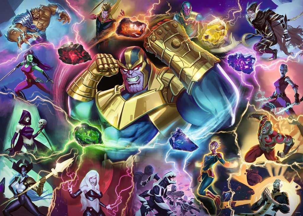 Villainous - Thanos 1000-Piece Puzzle Old