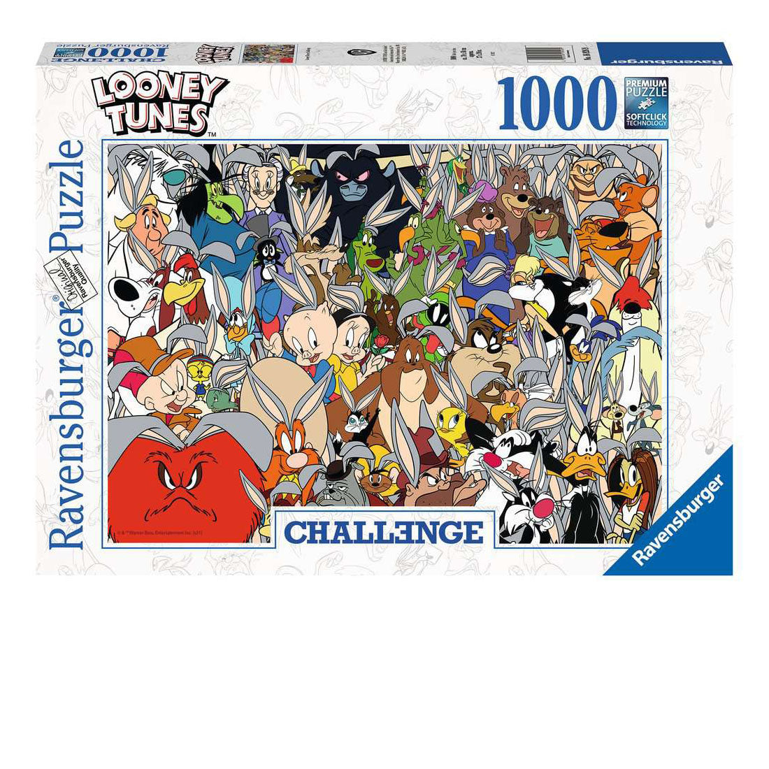 Looney Tunes Challenge 1000-Piece Puzzle Old