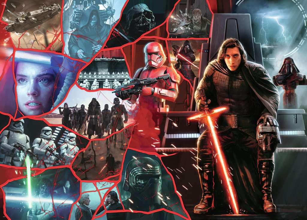 Star Wars Villainous: Kylo Ren 1000-Piece Puzzle Old