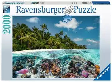 Puzzle 2000 pièces Une plongée aux Maldives