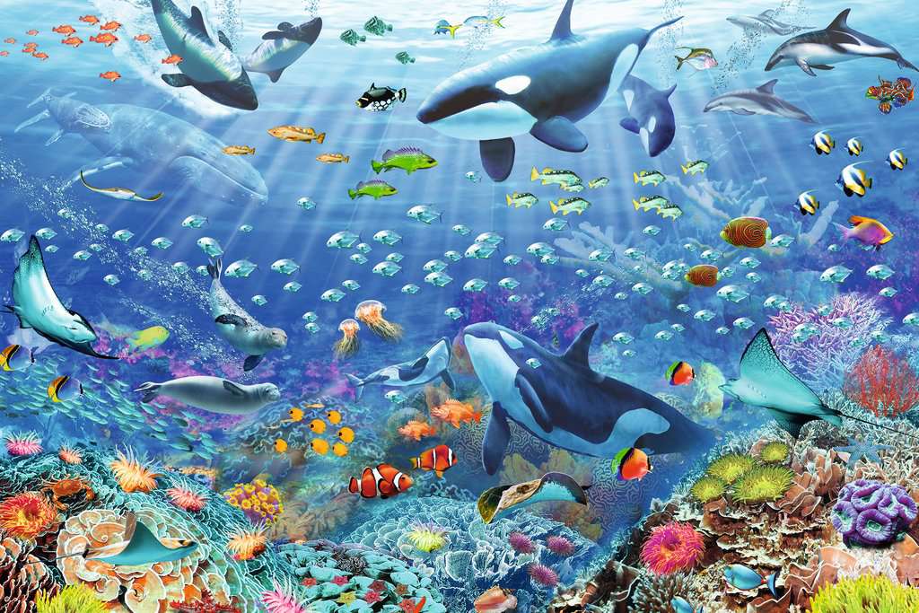 Underwater 3000-Piece Puzzle