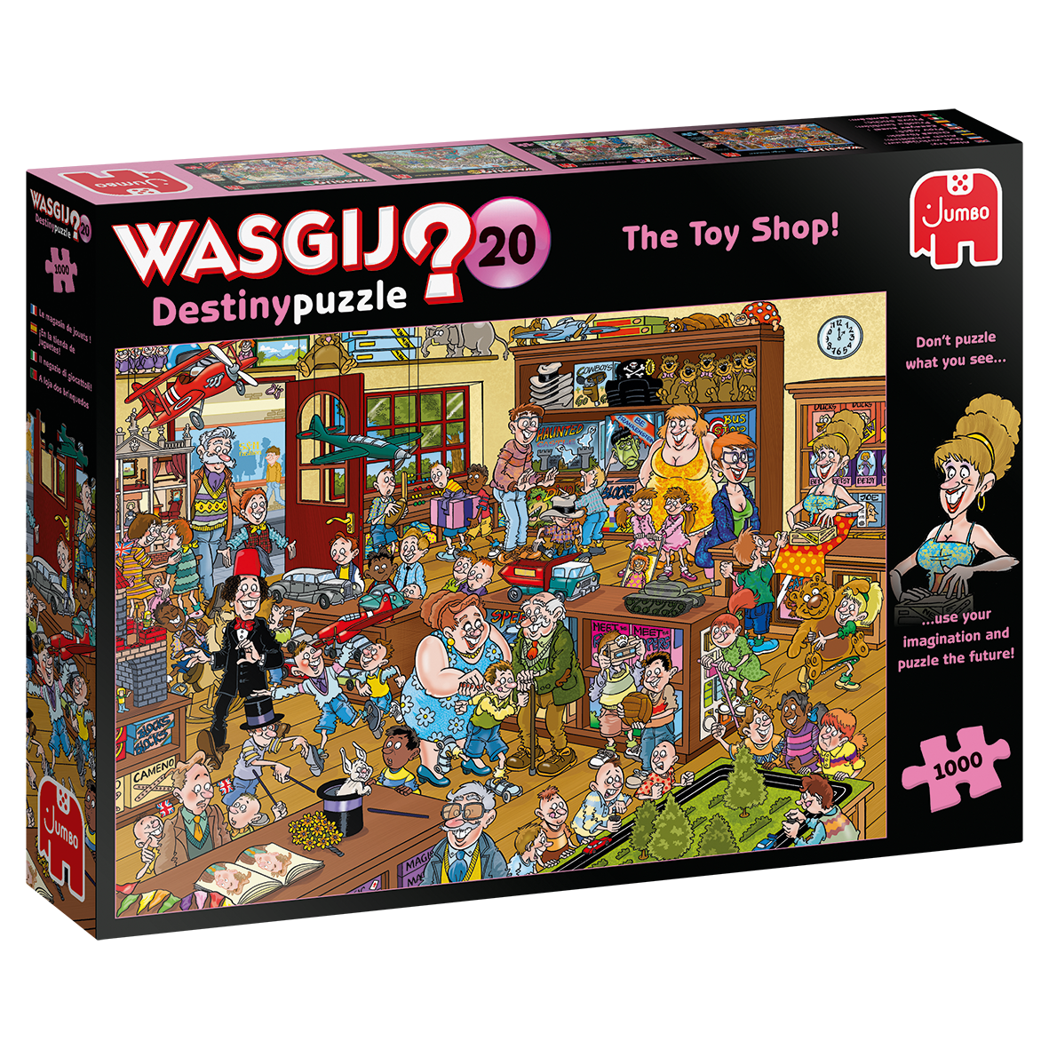 Wasgij - Le magasin de jouets ! Puzzle de 1000 pièces