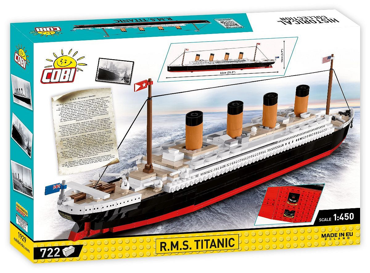 COBI-1929 COBI 722 UDS HC /1929/ TITANIC 