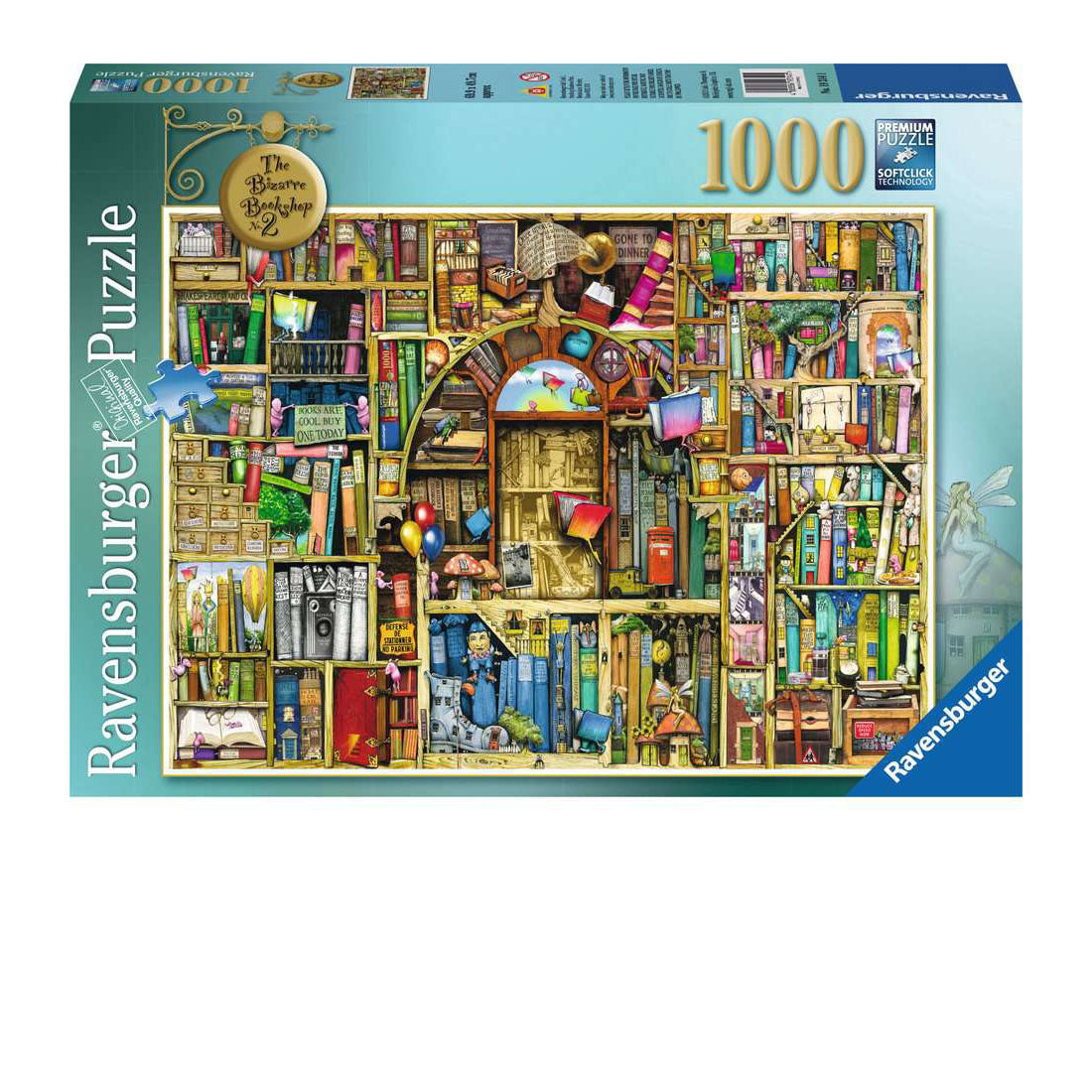 The Bizarre Bookshop 2 1000-Piece Puzzle Old