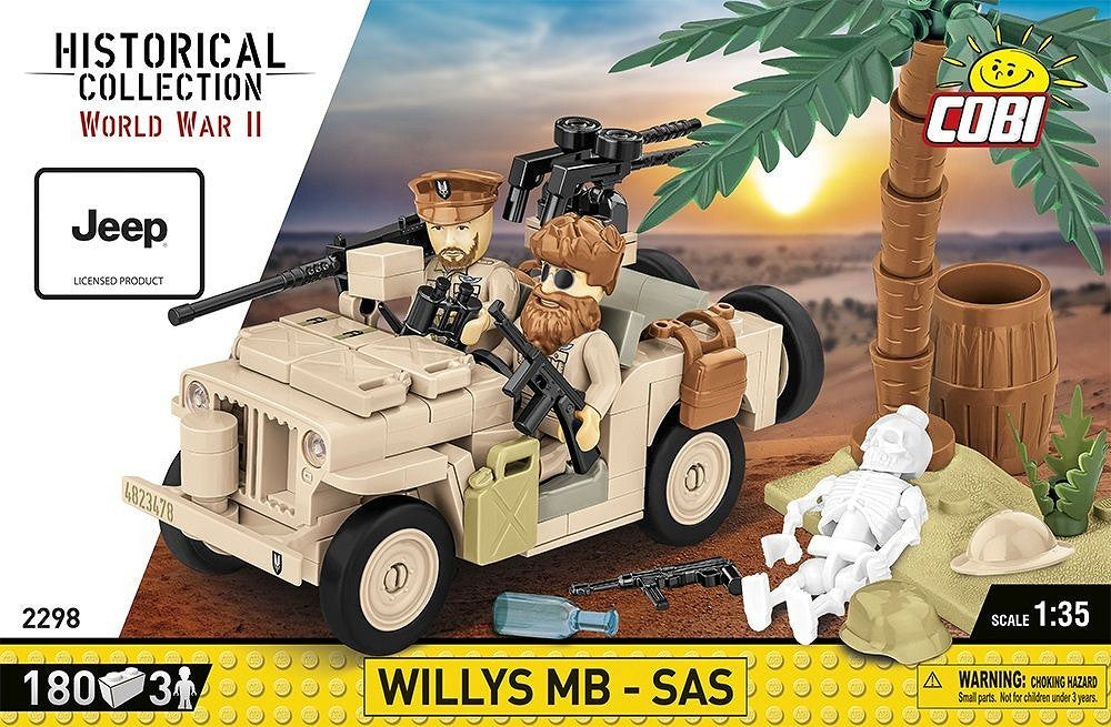 COBI-2298 180 PCS HC II/2298/ WILLYS MB SAS