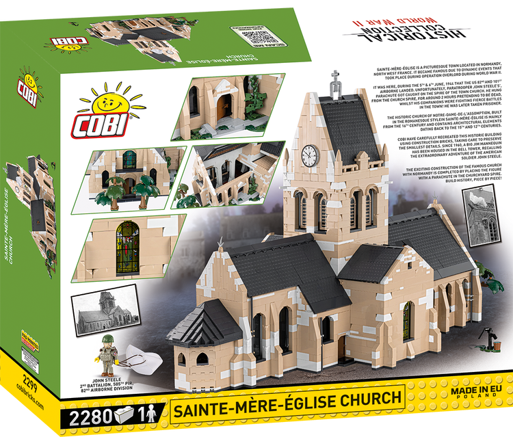 COBI-2299 Sainte-Mere-Eglise Church