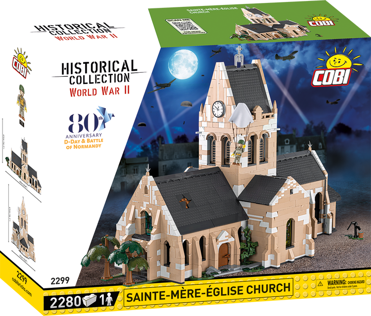 COBI-2299 Sainte-Mere-Eglise Church