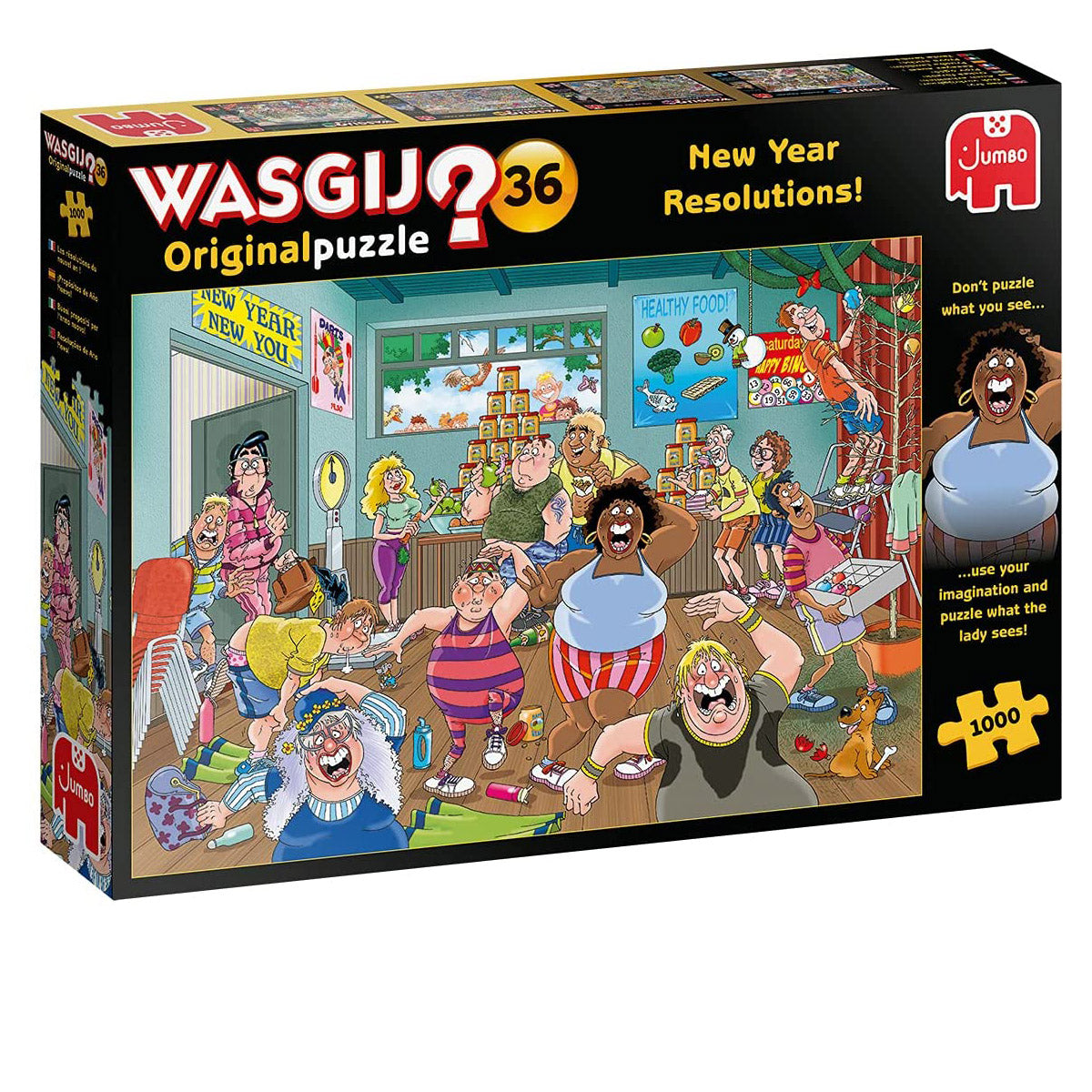 Wasgij – Résolutions du Nouvel An ! Puzzle de 1000 pièces