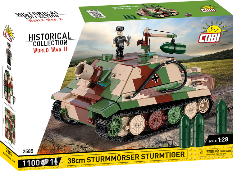 COBI-2585 Pistolet d'assaut Sturmmörser Sturmtiger de 38 cm