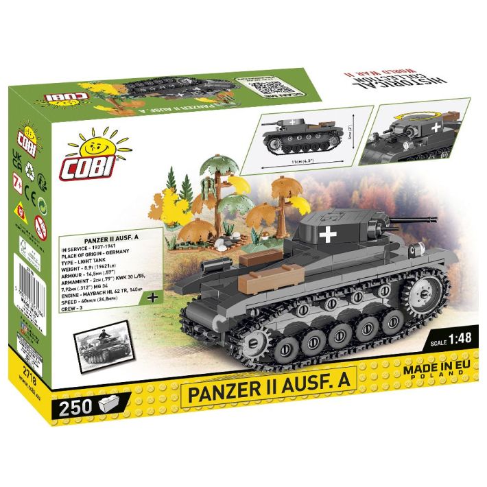 COBI-2718 COBI 300 PCS HC WII /2718/ PANZER II AUSF.A