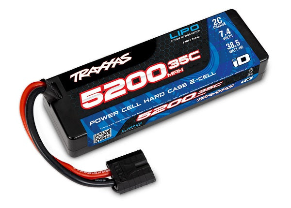 2844R Traxxas 5200mAh 7.4v 2-cell 35C LiPo Battery