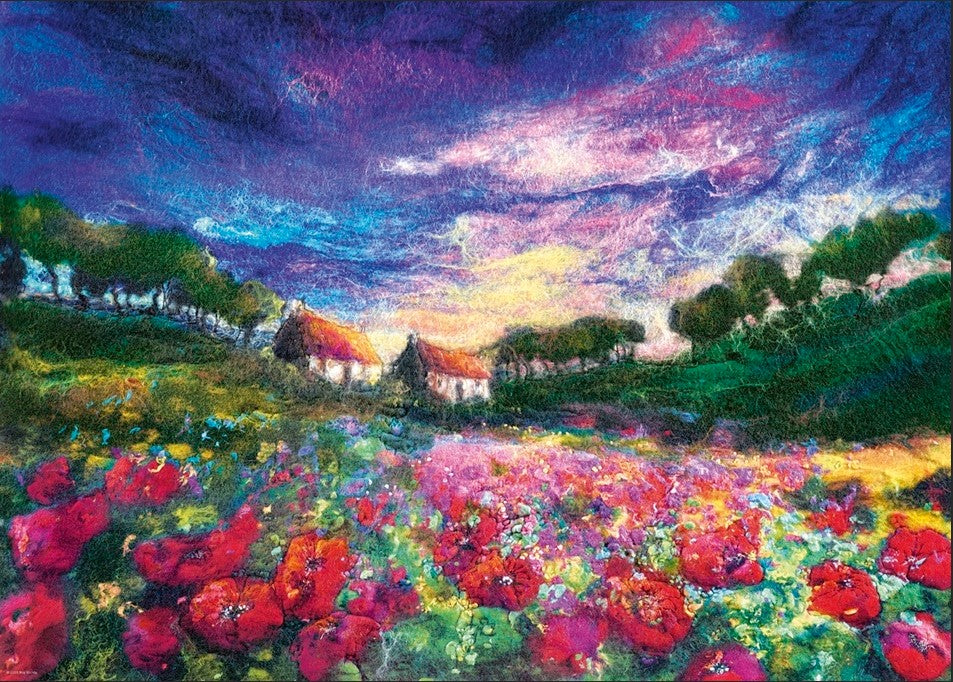 Sundown Poppies 1000-Piece Puzzle