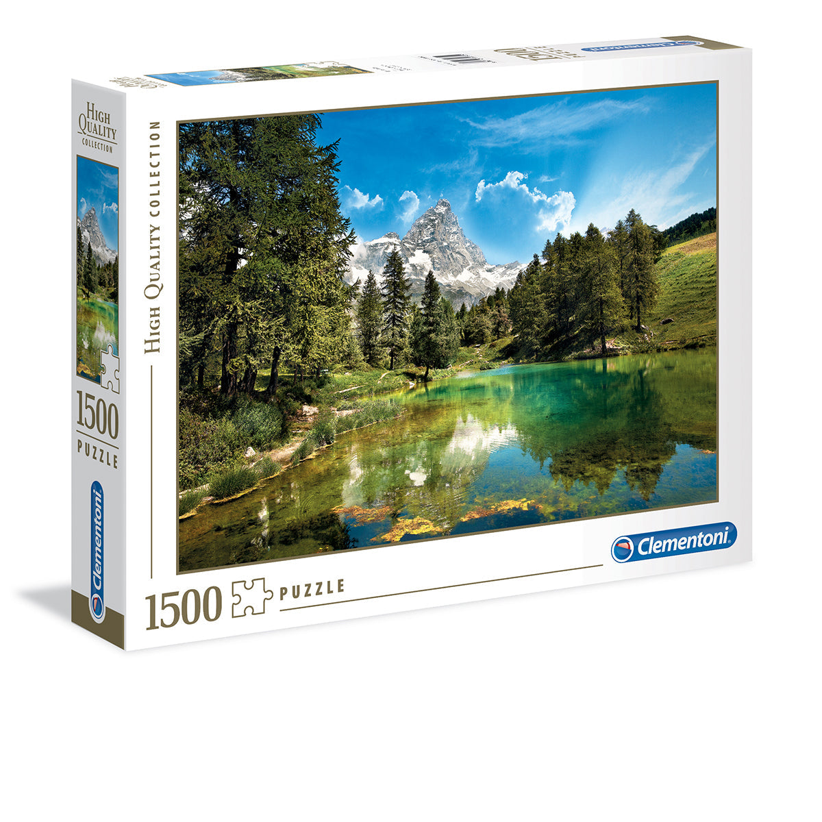 Puzzle 1500 pièces Le lac bleu