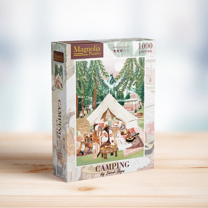 Camping - Sarah Reyes 1000-Piece Puzzle