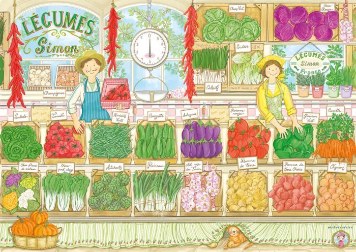 Simon's Greengrocer 1000-Piece Puzzle