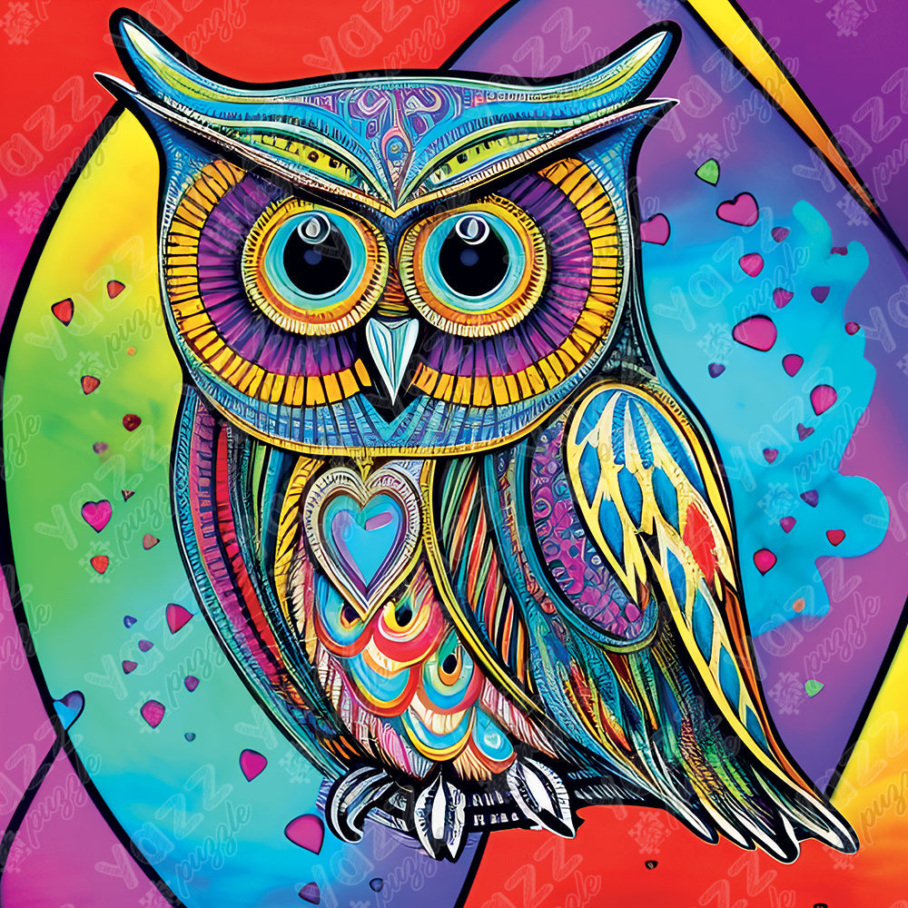 Boho Owl 1023-Piece Puzzle