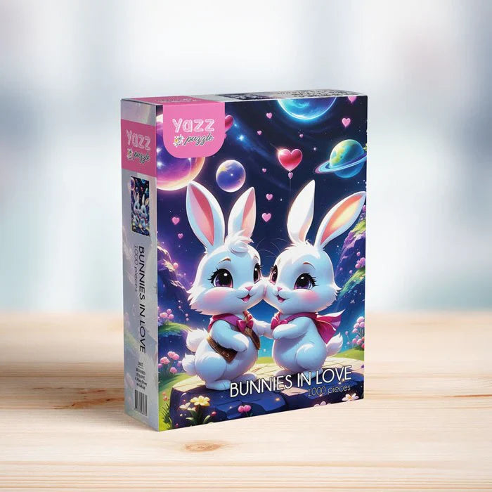 Bunnies in Love 1000-Piece Puzzle