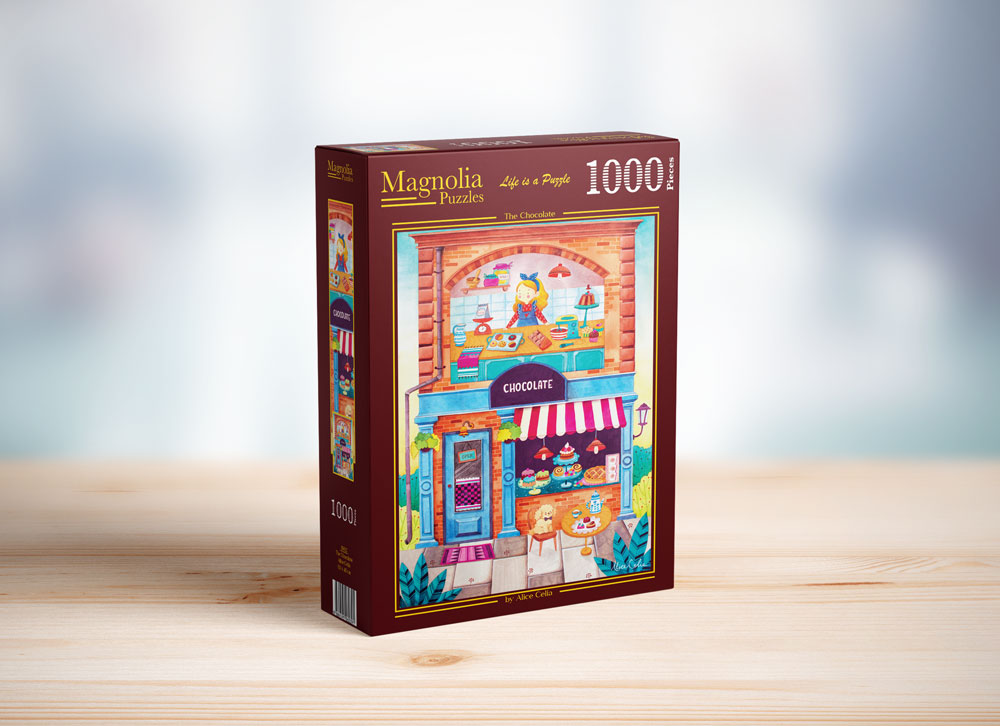 The Chocolate 1000-Piece Puzzle