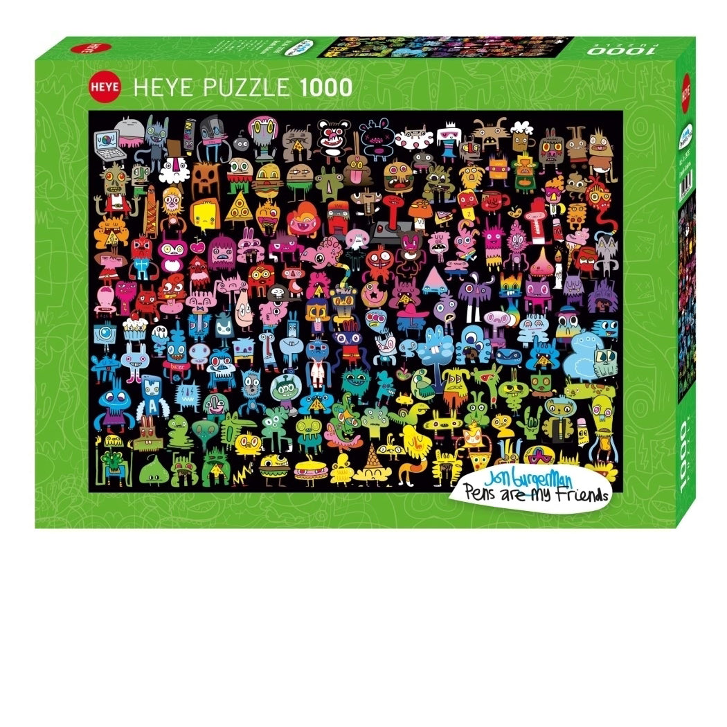 Doodle Rainbow 1000-Piece Puzzle