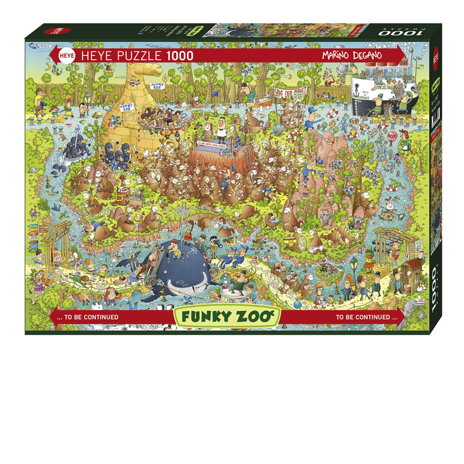 Australian Habitat 1000-Piece Puzzle