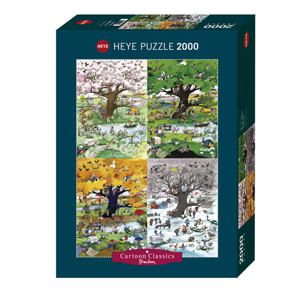 Puzzle 4 saisons 2000 pièces