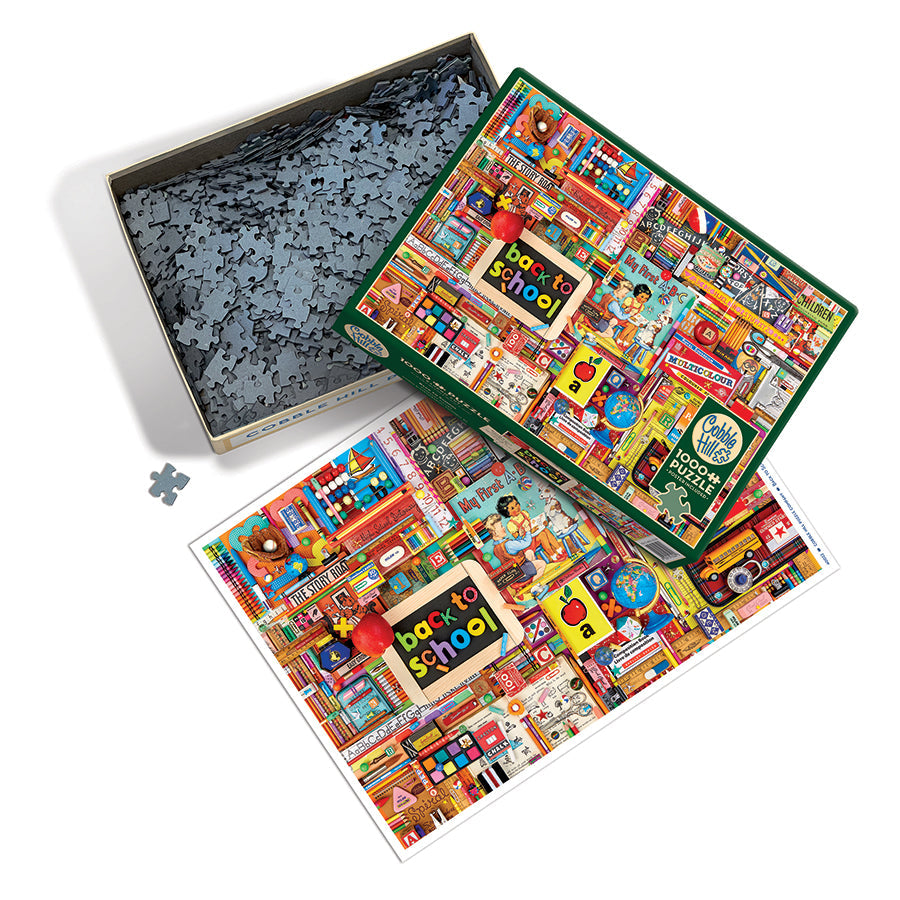 Back to School 1000-Piece Puzzle