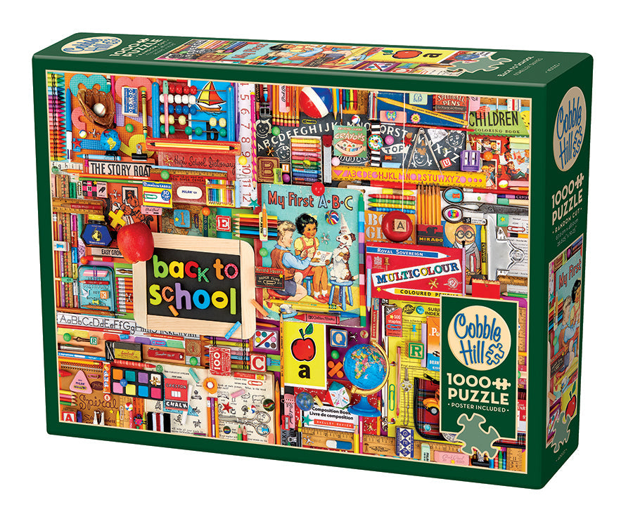 Back to School 1000-Piece Puzzle