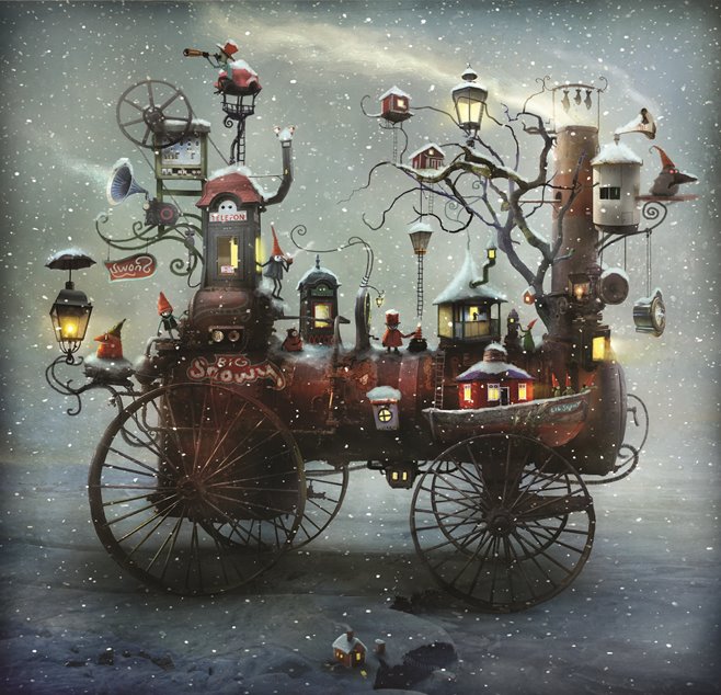 Big Snowy – Alexander Jansson 1023-Piece Puzzle