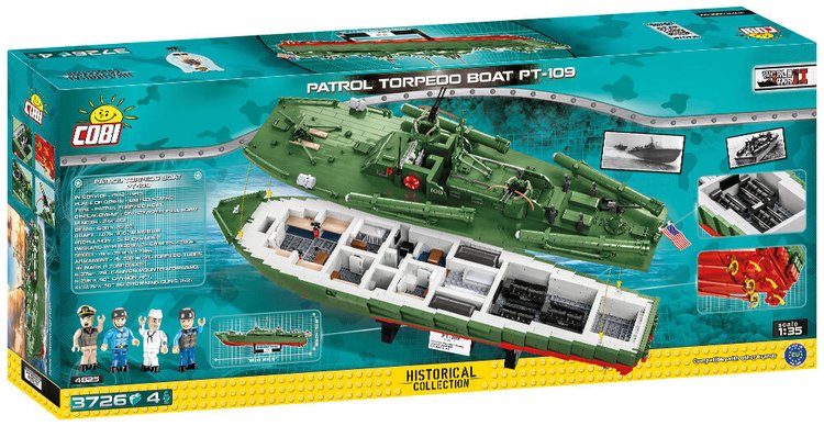 COBI-4825 COBI Patrol Torpedo Boat PT-109