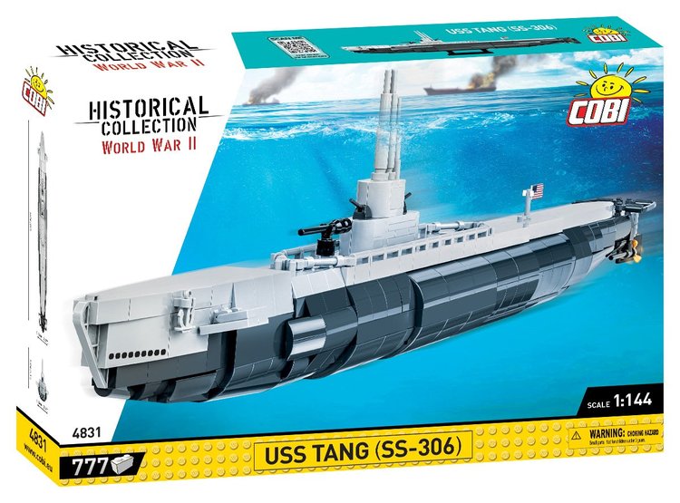 COBI-4831 COBI USS Tang (SS-306) Submarine: Set #4831