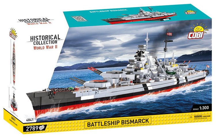 COBI-4841 COBI Battleship Bismarck: Set #4841