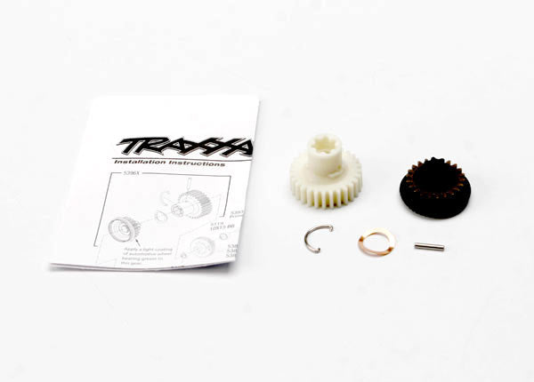 5396X Traxxas Revo Primary gears, forward and reverse/ screw pin (1)